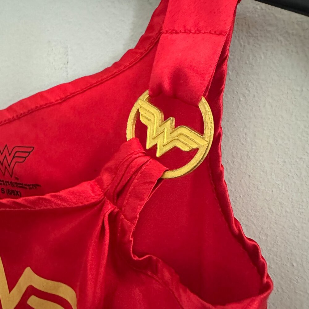 Wonder Women Costume Dress Size 6/6X - Picture 5 of 8